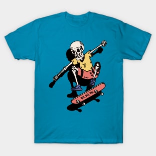 Skateboard Skeleton Skater T-Shirt